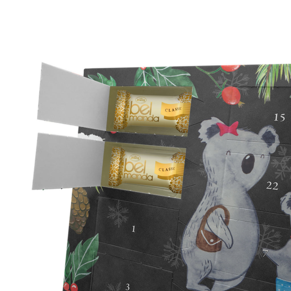 Marzipan Adventskalender Koala Familie zwei Marzipan Adventskalender, Familie, Vatertag, Muttertag, Bruder, Schwester, Mama, Papa, Oma, Opa, Koala, Koalabär, beste Familie, Familienzeit, Familienleben, Koalafamilie, Lieblingsfamilie