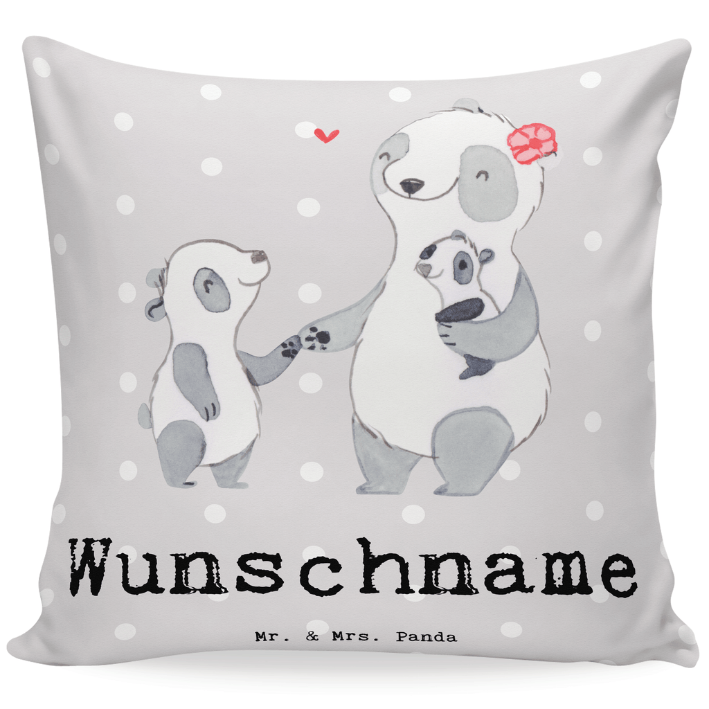 Personalisiertes Kissen Panda Beste Mom der Welt Kissen, personalisiert, Name, Wunschname, bedrucken, Kopfkissen, für, Dankeschön, Geschenk, Schenken, Geburtstag, Geburtstagsgeschenk, Geschenkidee, Danke, Bedanken, Mitbringsel, Freude machen, Geschenktipp, Mom, Mommy, Mama, Mami, Mutter, Muttertag, Mutti, Ma, Tochter, Sohn, Beste Mama, Beste, Supermama