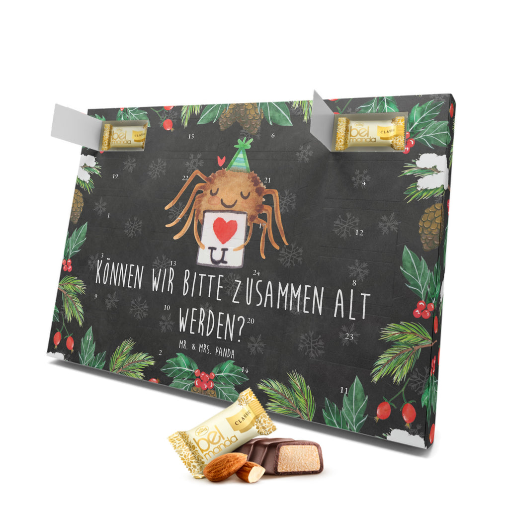 Marzipan Adventskalender Spinne Agathe Brief Marzipan Adventskalender, Spinne Agathe, Spinne, Agathe, Videos, Merchandise, Liebesbeweis, Ich Liebe dich, Heiratsantrag, Verliebt, Liebespaar, Liebesgeschenk, Treuebeweis, Treuetest