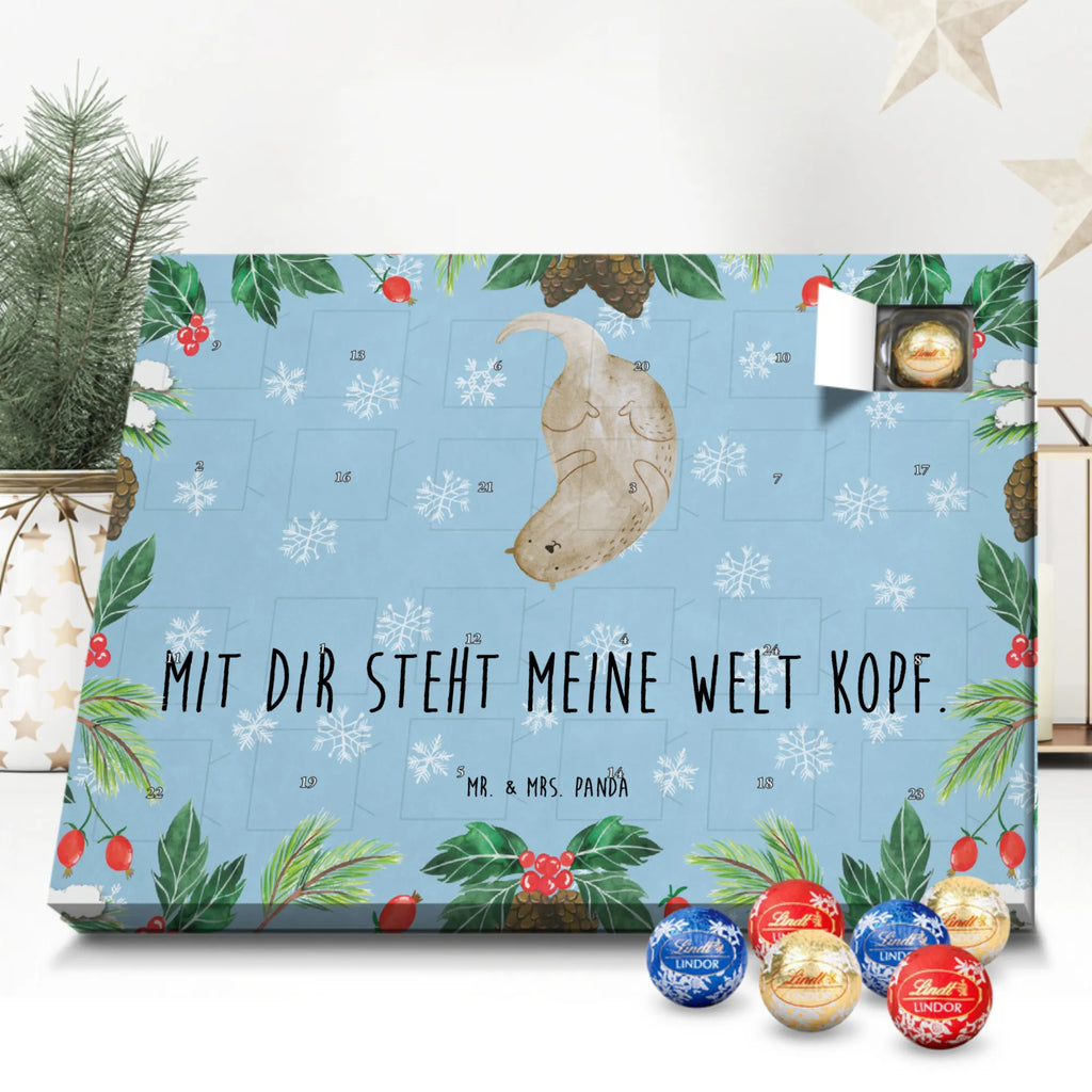 Kugel Markenschokolade Adventskalender Otter Kopfüber Adventskalender, Weihnachtskalender, Kalender, Weihnachten, Schokoladen Adventskalender, Kugel Markenschokolade Adventskalender, Otter, Fischotter, Seeotter, Otter Seeotter See Otter