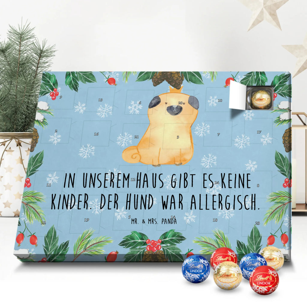 Kugel Markenschokolade Adventskalender Mops Krone Adventskalender, Weihnachtskalender, Kalender, Weihnachten, Schokoladen Adventskalender, Kugel Markenschokolade Adventskalender, Hund, Hundemotiv, Haustier, Hunderasse, Tierliebhaber, Hundebesitzer, Sprüche, Mops, allergisch, kinderlos, Hausregel, Hundebesitzer. Spruch, lustig