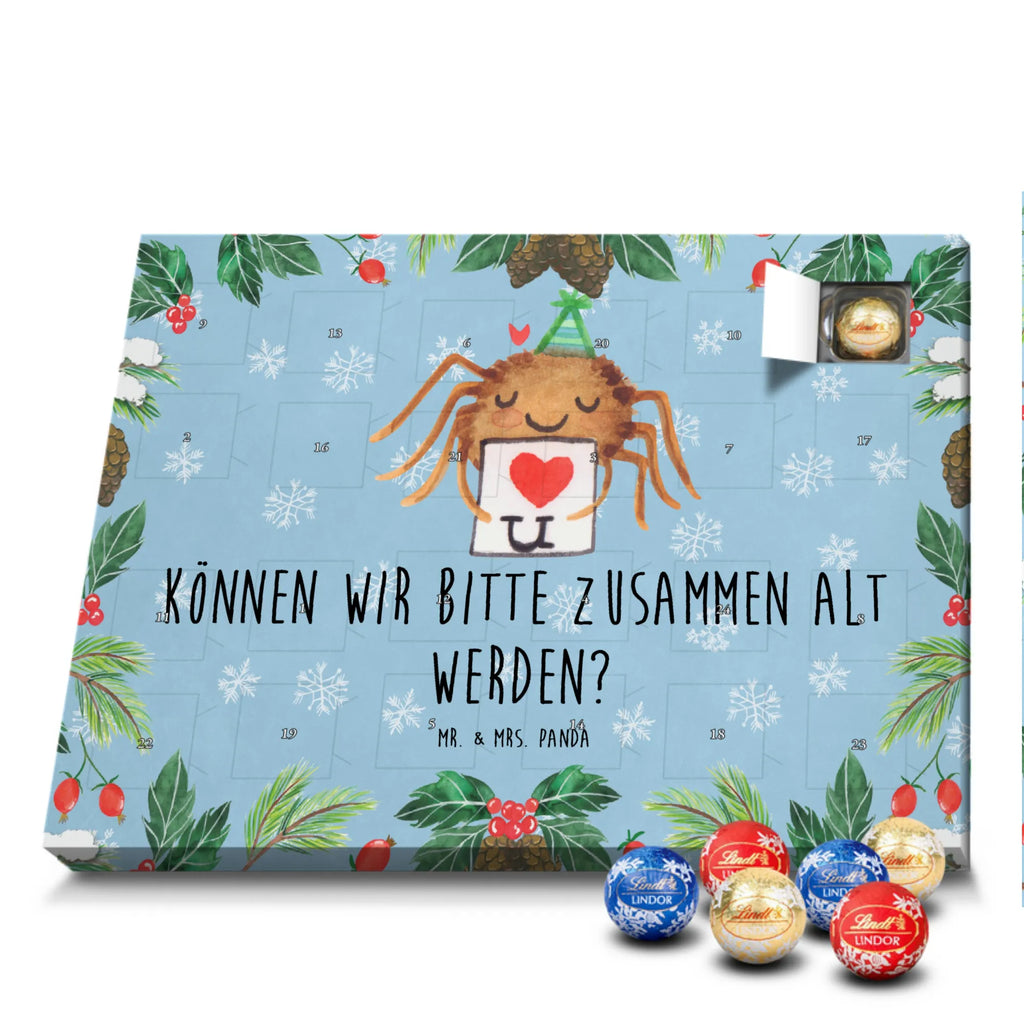 Kugel Markenschokolade Adventskalender Spinne Agathe Brief Adventskalender, Weihnachtskalender, Kalender, Weihnachten, Schokoladen Adventskalender, Kugel Markenschokolade Adventskalender, Spinne Agathe, Spinne, Agathe, Videos, Merchandise, Liebesbeweis, Ich Liebe dich, Heiratsantrag, Verliebt, Liebespaar, Liebesgeschenk, Treuebeweis, Treuetest