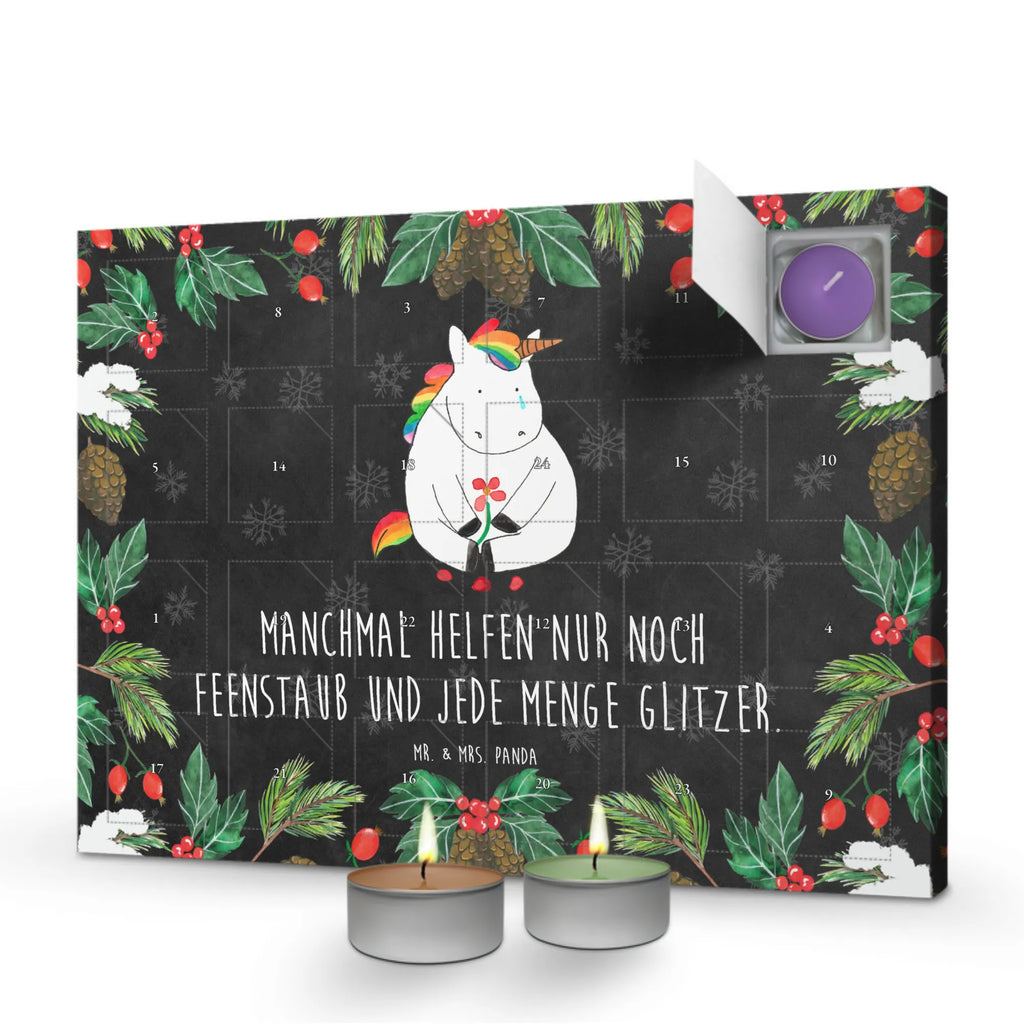 Duftkerzen Adventskalender Einhorn Traurig Adventskalender, Kerzen Adventskalender, Duftkerzen Adventskalender, Einhorn, Einhörner, Einhorn Deko, Unicorn, Glitzer, Trösten. Freundschaft, Freunde, Liebe, Trauer, Grußkarte, Blume