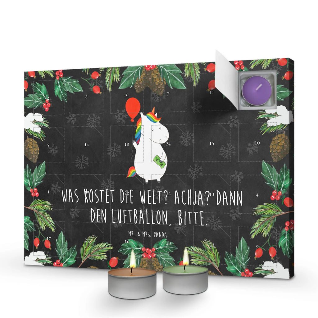 Duftkerzen Adventskalender Einhorn Luftballon Adventskalender, Kerzen Adventskalender, Duftkerzen Adventskalender, Einhorn, Einhörner, Einhorn Deko, Pegasus, Unicorn, Luftballon, Geld, Lebenslust, Freude, Geschenk, Freundin