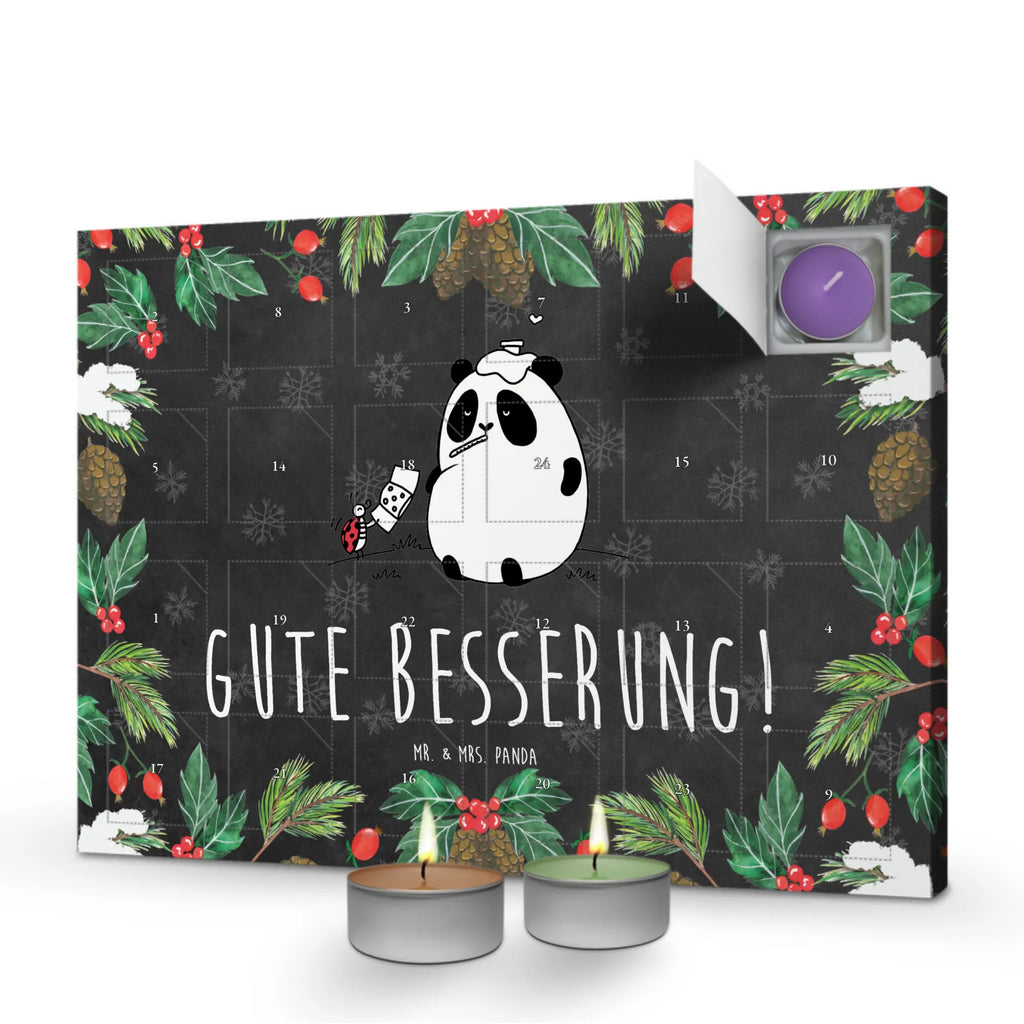 Duftkerzen Adventskalender Panda Gute Besserung Adventskalender, Kerzen Adventskalender, Duftkerzen Adventskalender