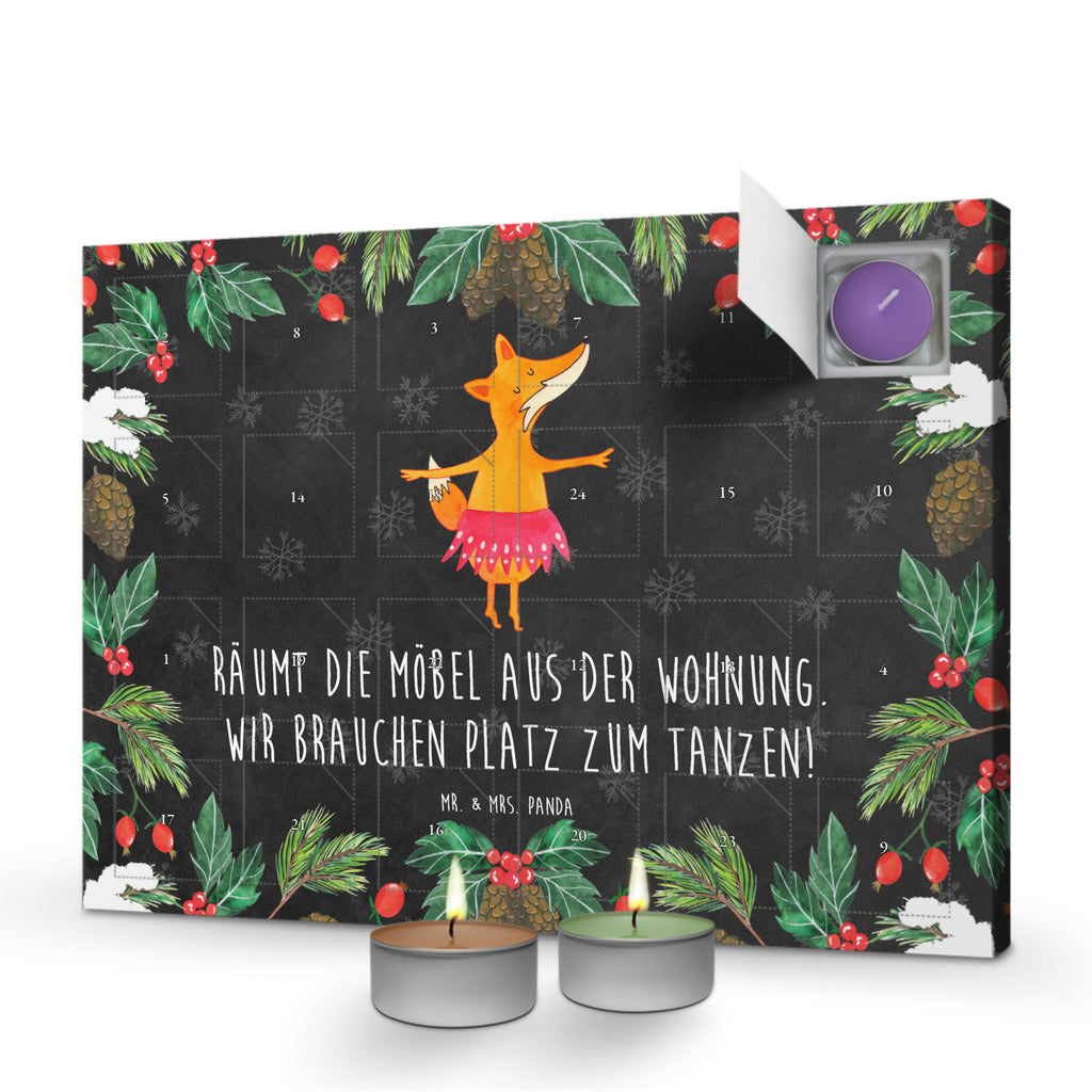 Duftkerzen Adventskalender Fuchs Ballerina Adventskalender, Kerzen Adventskalender, Duftkerzen Adventskalender, Fuchs, Fuchs Spruch, Füchse, Füchsin, Ballerina, Ballett, Tänzerin, Tanzen, Party, Einladung, Geburtstag