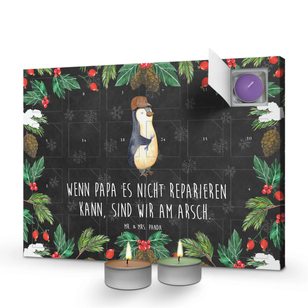 Duftkerzen Adventskalender Wenn Papa es nicht reparieren kann, sind wir am Arsch Adventskalender, Kerzen Adventskalender, Duftkerzen Adventskalender, Familie, Vatertag, Muttertag, Bruder, Schwester, Mama, Papa, Oma, Opa, Vater, Geschenk Papa, Bester Papa der Welt