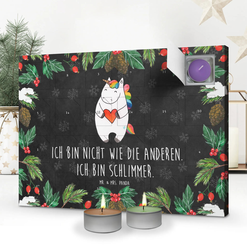 Duftkerzen Adventskalender Einhorn Herz Adventskalender, Kerzen Adventskalender, Duftkerzen Adventskalender, Einhorn, Einhörner, Einhorn Deko, Pegasus, Unicorn, Herz, schlimm, böse, witzig, lustig, Freundin, anders, bunt