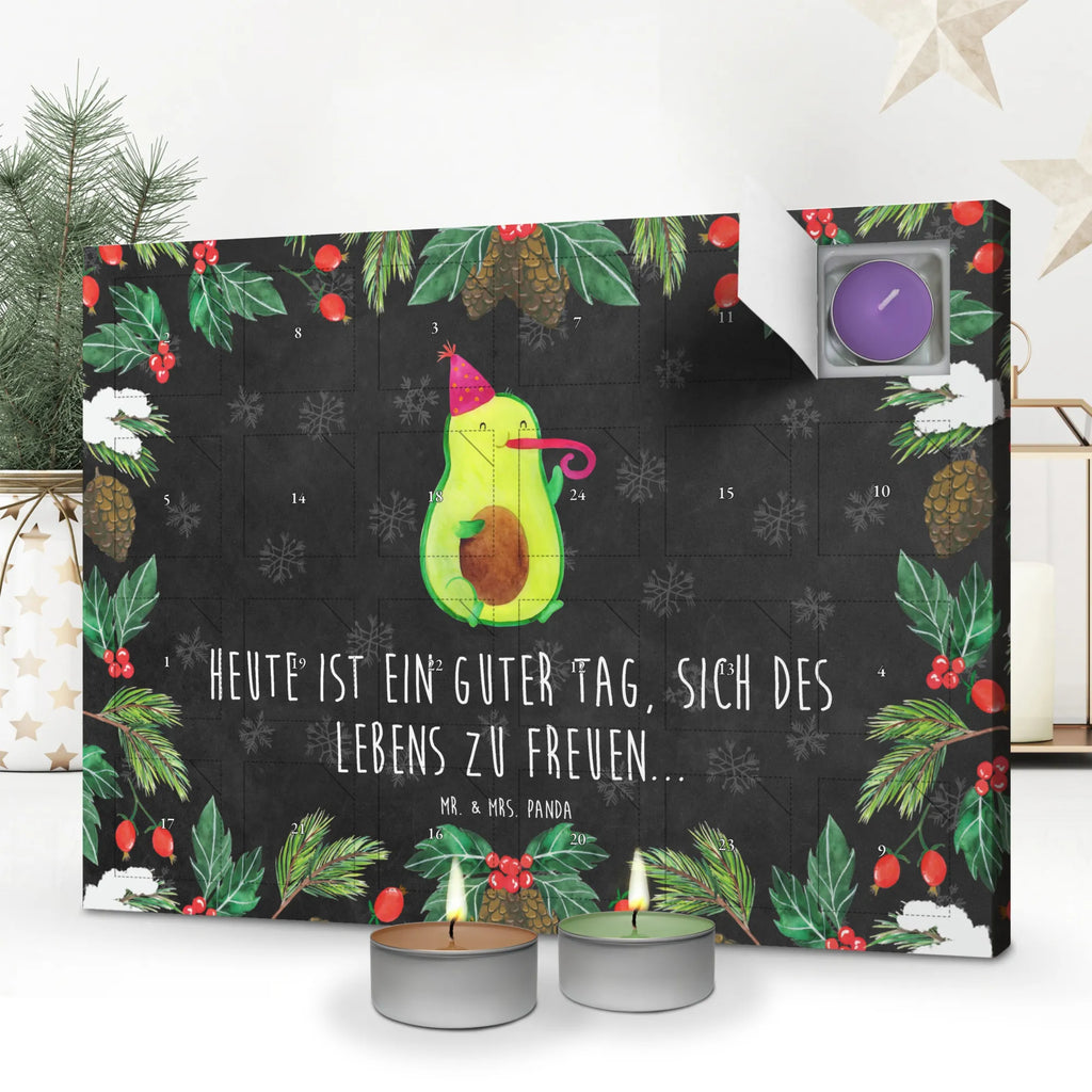 Duftkerzen Adventskalender Avocado Feier Adventskalender, Kerzen Adventskalender, Duftkerzen Adventskalender, Avocado, Veggie, Vegan, Gesund, Party, Feierlichkeit, Feier, Fete, Geburtstag, Gute Laune, Tröte