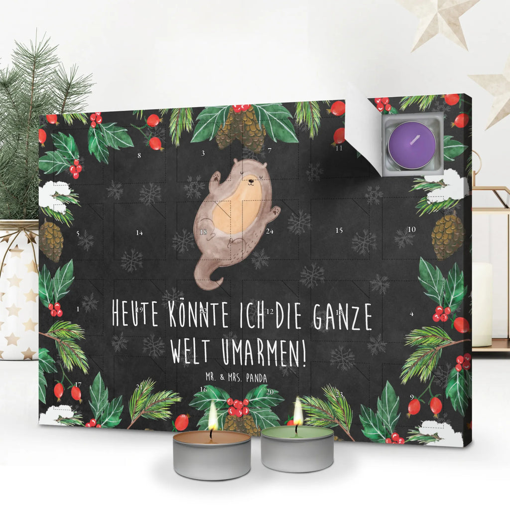 Duftkerzen Adventskalender Otter Umarmen Adventskalender, Kerzen Adventskalender, Duftkerzen Adventskalender, Otter, Fischotter, Seeotter, Otter Seeotter See Otter