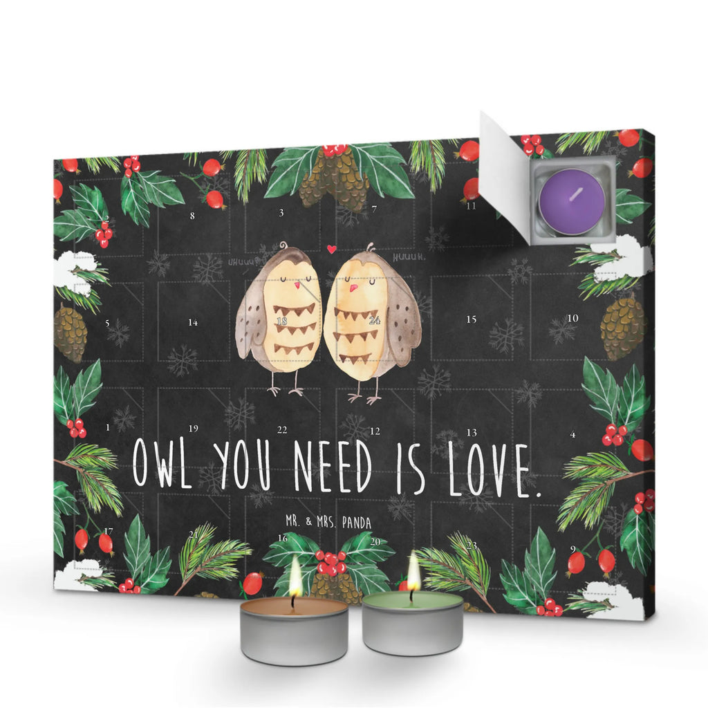 Duftkerzen Adventskalender Eulen Liebe Adventskalender, Kerzen Adventskalender, Duftkerzen Adventskalender, Eule, Eule Deko, Liebe, Hochzeit Spruch, Owl, All you need is love, Liebe Spruch, Freundin Geschenk, Freund, Wortspiel lustig