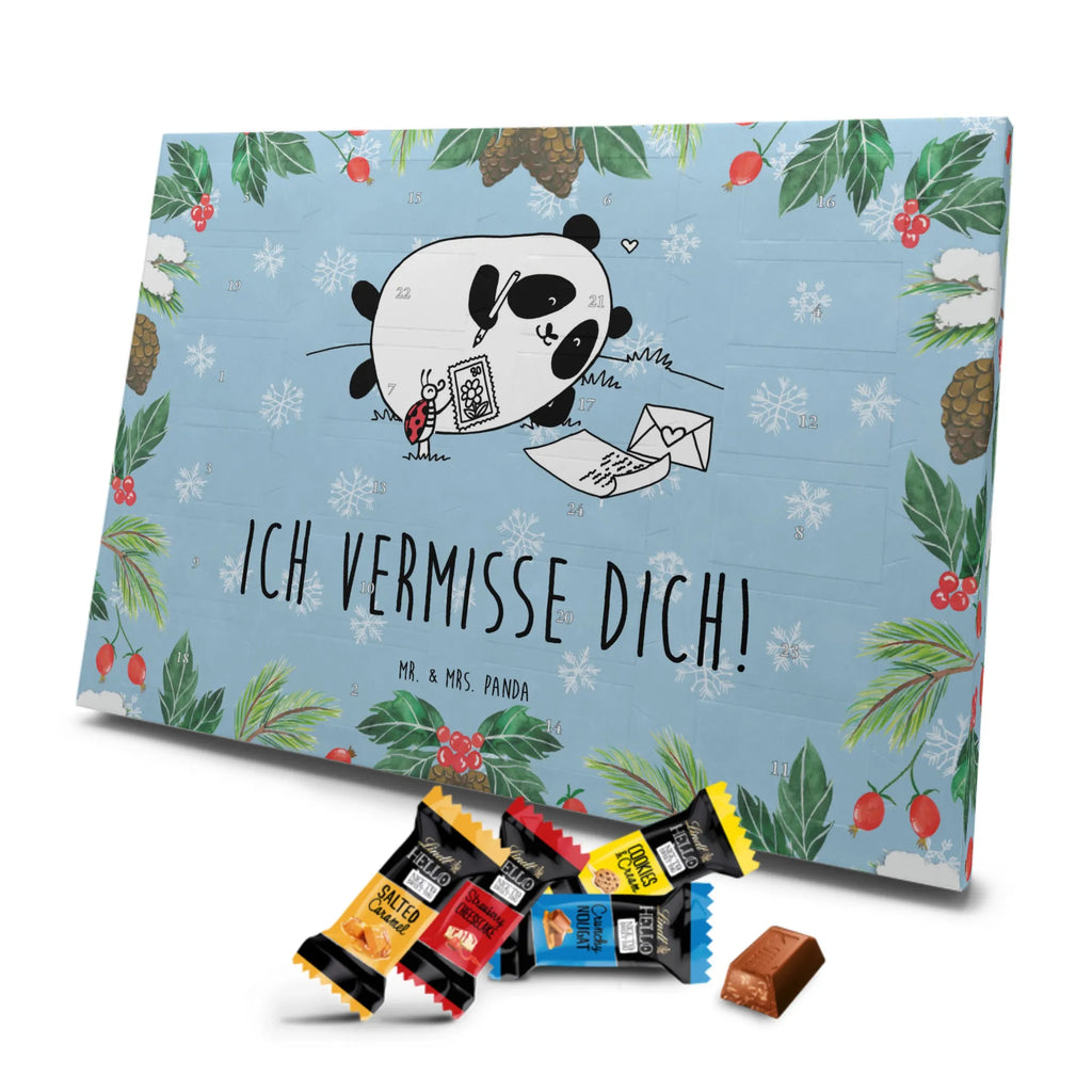 Markenschokolade Adventskalender Panda Vermissen Adventskalender, Weihnachtskalender, Markenschokolade Adventskalender