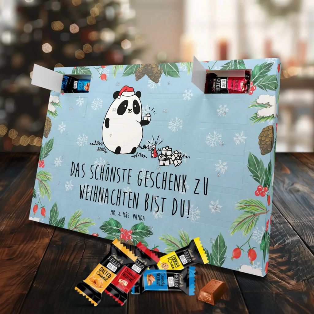 Markenschokolade Adventskalender Panda Weihnachtsgeschenk Adventskalender, Weihnachtskalender, Markenschokolade Adventskalender