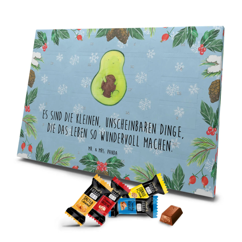 Markenschokolade Adventskalender Avocado Kern Adventskalender, Weihnachtskalender, Markenschokolade Adventskalender, Avocado, Veggie, Vegan, Gesund, Avokado, Avocadokern, Kern, Pflanze, Spruch Leben