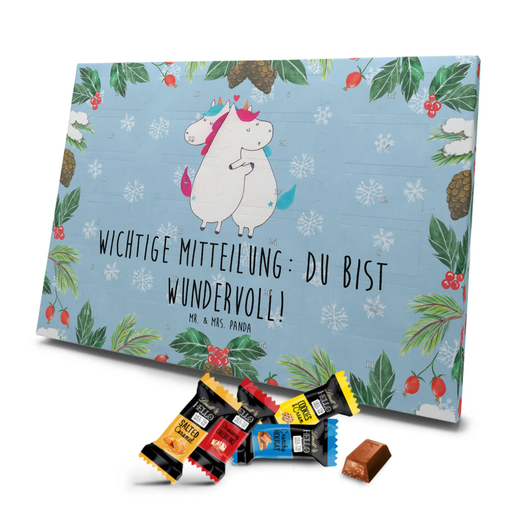 Markenschokolade Adventskalender Einhorn Mitteilung Adventskalender, Weihnachtskalender, Markenschokolade Adventskalender, Einhorn, Einhörner, Einhorn Deko, Pegasus, Unicorn, Valentinstag, Valentine, Liebe, Geschenk, Partner, Ehe, lustig, witzig, Spruch