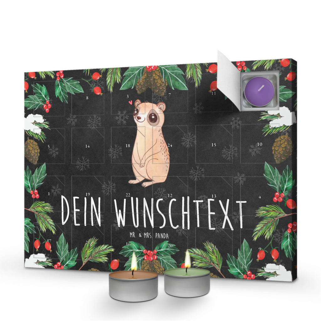 Personalisierter Duftkerzen Adventskalender Plumplori Glücklich Personalisierter Duftkerzen Adventskalender, Tiermotive, Gute Laune, lustige Sprüche, Tiere, Plumplori, Niedlich, Glück