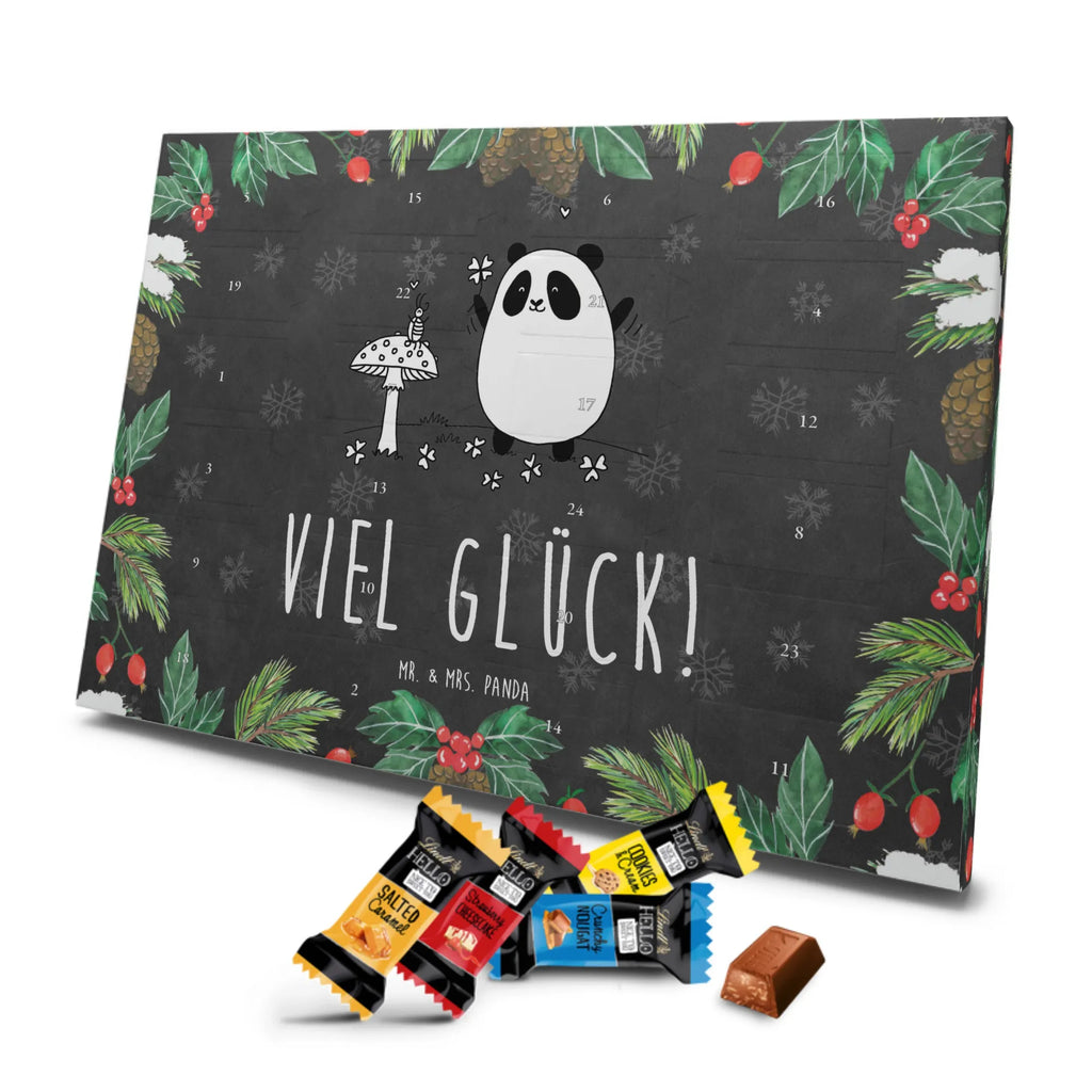 Markenschokolade Adventskalender Panda Glück Adventskalender, Weihnachtskalender, Markenschokolade Adventskalender