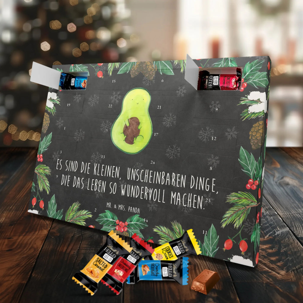 Markenschokolade Adventskalender Avocado Kern Adventskalender, Weihnachtskalender, Markenschokolade Adventskalender, Avocado, Veggie, Vegan, Gesund, Avokado, Avocadokern, Kern, Pflanze, Spruch Leben