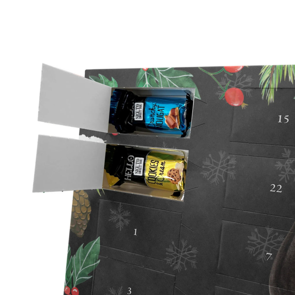 Markenschokolade Adventskalender Stinktier Sitzen Adventskalender, Weihnachtskalender, Markenschokolade Adventskalender, Stinktier, Skunk, Wildtier, Raubtier, Stinker, Stinki, Spruch, Büro, Recht, Besserwisser