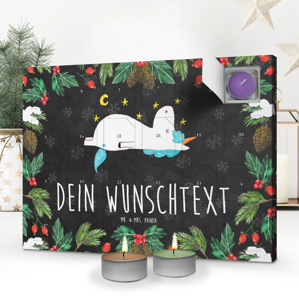 Personalisierter Duftkerzen Adventskalender Einhorn Sternenhimmel Personalisierter Duftkerzen Adventskalender, Einhorn, Einhörner, Einhorn Deko, Pegasus, Unicorn, Sterne, Dachschaden, Verrückt, Sternenhimmel