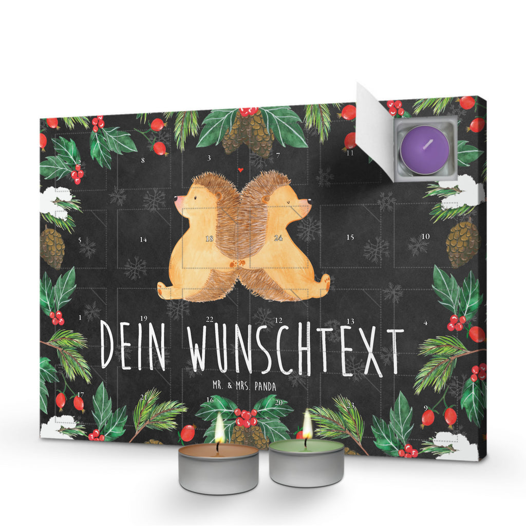 Personalisierter Duftkerzen Adventskalender Igel händchenhaltend Personalisierter Duftkerzen Adventskalender, Liebe, Partner, Freund, Freundin, Ehemann, Ehefrau, Heiraten, Verlobung, Heiratsantrag, Liebesgeschenk, Jahrestag, Hocheitstag, Igel, Igelliebe, Hand in Hand, Liebesbeweis, große Liebe, Liebesbotschaft, Hochzeit, Lieblingsmensch, Gemeinsamkeit, Love, Geschenk für zwei