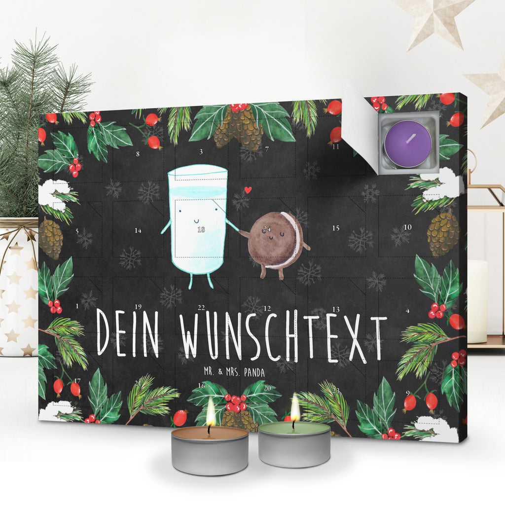 Personalisierter Duftkerzen Adventskalender Milch Keks Personalisierter Duftkerzen Adventskalender, Tiermotive, Gute Laune, lustige Sprüche, Tiere, Milk, Cookie, Milch, Keks, Kekse, Kaffee, Einladung Frühstück, Motiv süß, romantisch, perfektes Paar