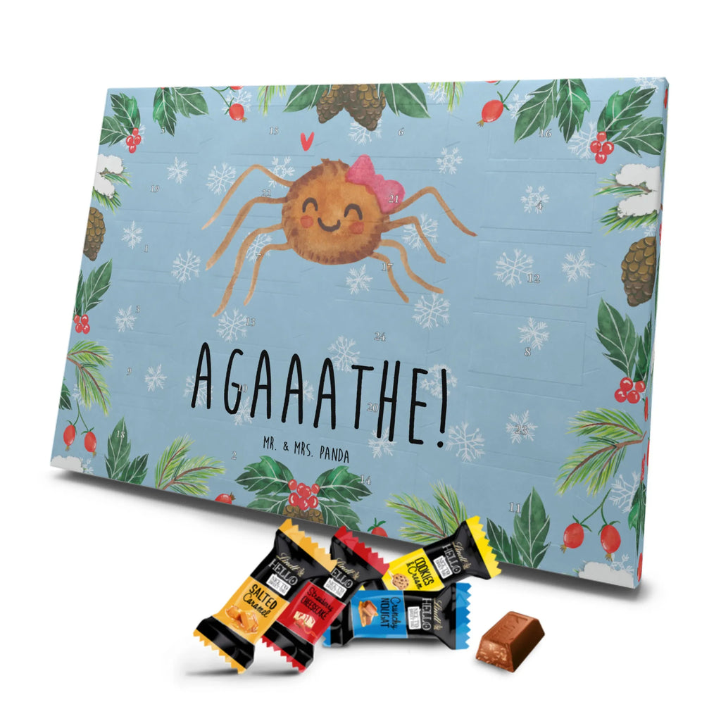 Markenschokolade Adventskalender Spinne Agathe Freude Adventskalender, Weihnachtskalender, Markenschokolade Adventskalender, Spinne Agathe, Spinne, Agathe, Videos, Merchandise, Viral, Viraler Hit, Trend, Beliebte Spinne