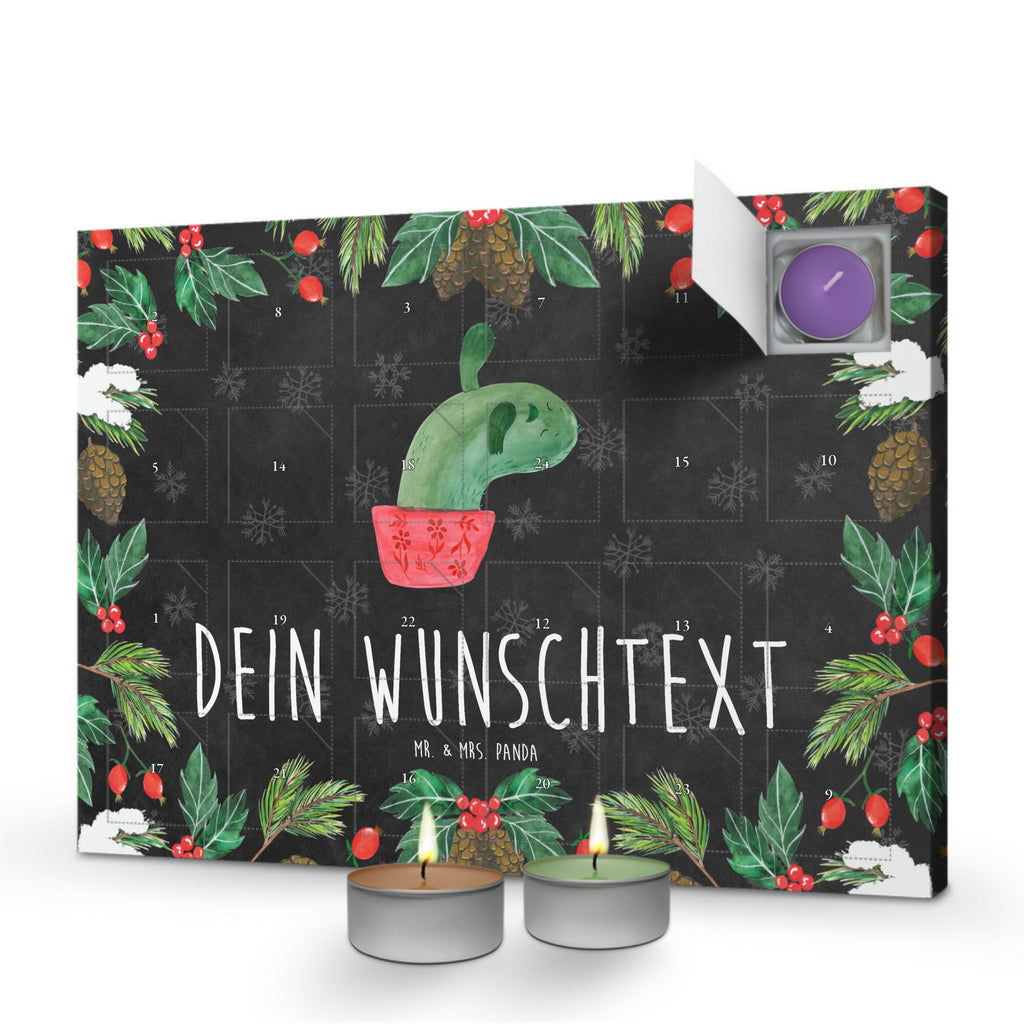 Personalisierter Duftkerzen Adventskalender Kaktus Mama Personalisierter Duftkerzen Adventskalender, Kaktus, Kakteen, Kaktusliebe, Ärger, Büro, Büroalltag, Schule, Motivation, Quote