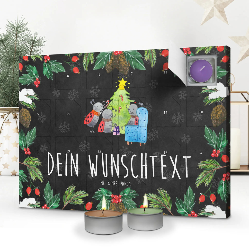 Personalisierter Duftkerzen Adventskalender Weihnachten Smörle Personalisierter Duftkerzen Adventskalender, Winter, Weihnachten, Weihnachtsdeko, Nikolaus, Advent, Heiligabend, Wintermotiv, Weihnachtsbaum, Geschenk, Pfefferminzstange, Tannennadeln