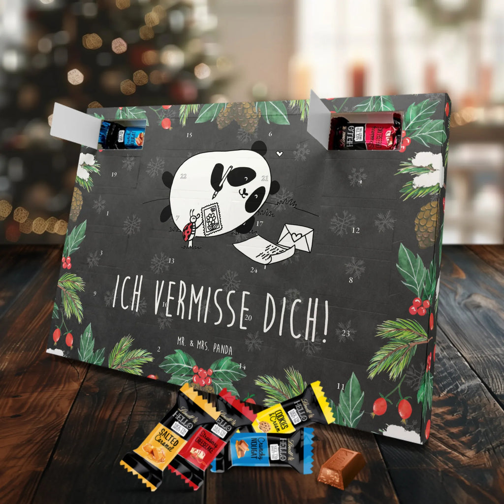 Markenschokolade Adventskalender Panda Vermissen Adventskalender, Weihnachtskalender, Markenschokolade Adventskalender