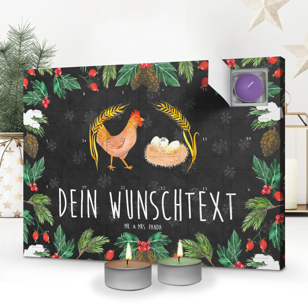 Personalisierter Duftkerzen Adventskalender Huhn Stolz Personalisierter Duftkerzen Adventskalender, Bauernhof, Hoftiere, Landwirt, Landwirtin, Hahn, Henne, Hühner, Eier, Hof, Landleben, Motivation, Geburt, Magie, Spruch, Schwangerschaft