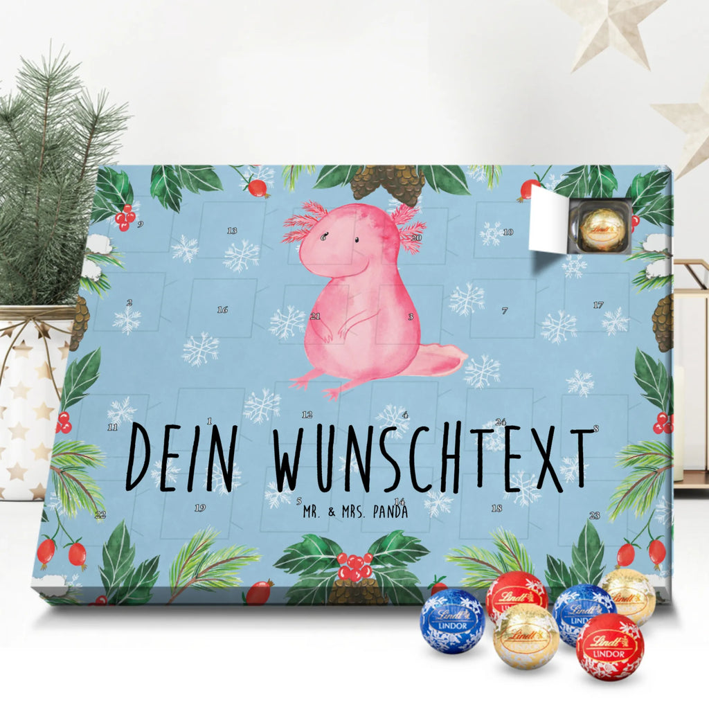 Personalisierter Kugel Markenschokolade Adventskalender Axolotl null Personalisierter Kugel Markenschokolade Adventskalender, Axolotl, Molch, Axolot, vergnügt, fröhlich, zufrieden, Lebensstil, Weisheit, Lebensweisheit, Liebe, Freundin