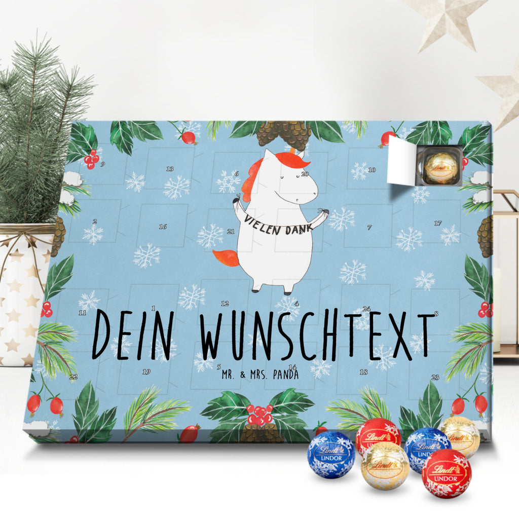 Personalisierter Kugel Markenschokolade Adventskalender Einhorn Dankeschön Personalisierter Kugel Markenschokolade Adventskalender, Einhorn, Einhörner, Einhorn Deko, Pegasus, Unicorn, Danke, vielen Dank, Dankeschön, Danksagung