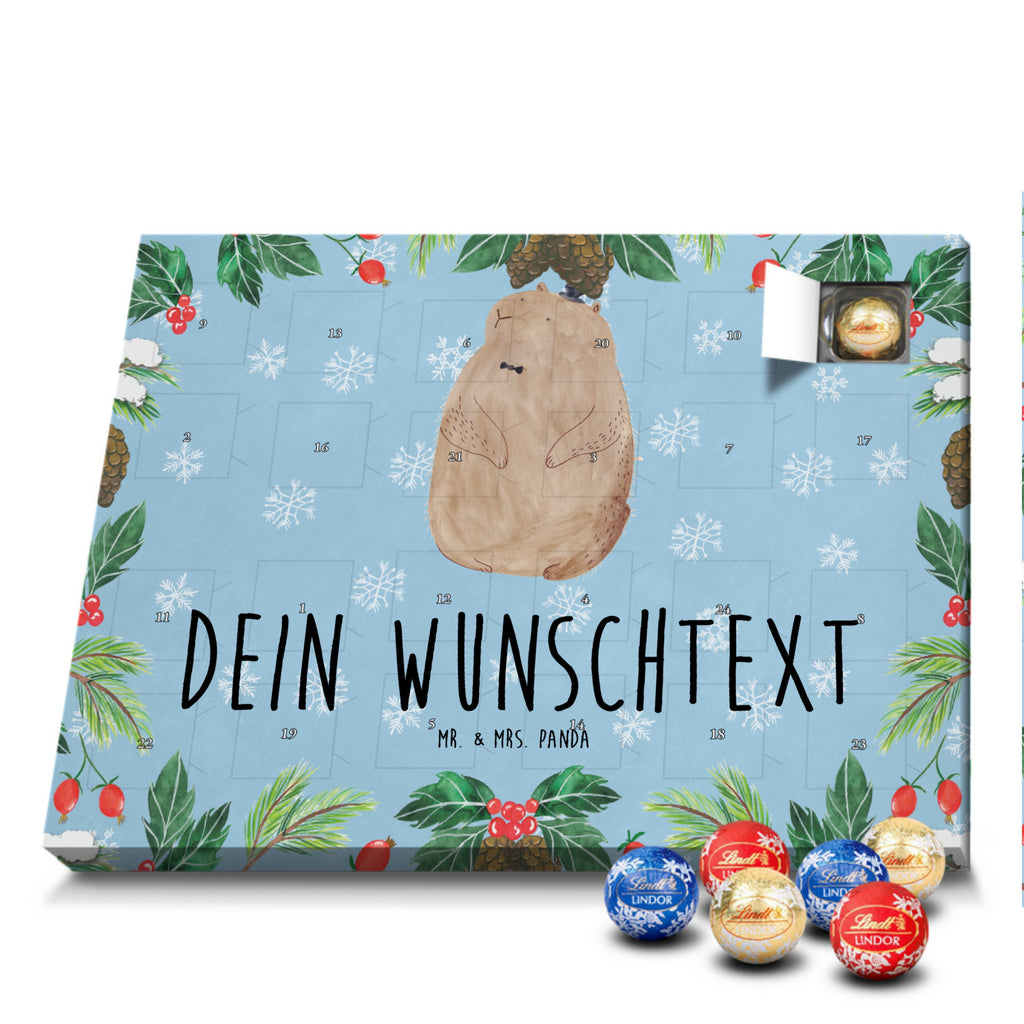 Personalisierter Kugel Markenschokolade Adventskalender Murmeltier Personalisierter Kugel Markenschokolade Adventskalender, Tiermotive, Gute Laune, lustige Sprüche, Tiere, Murmeltier, Knigge, Fröhlichkeit, Freundlichkeit, Respekt, Anstand