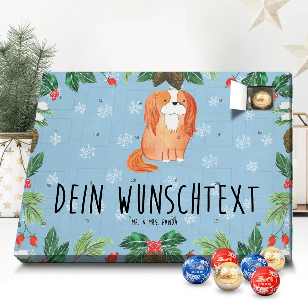 Personalisierter Kugel Markenschokolade Adventskalender Hund Cavalier King Charles Spaniel Personalisierter Kugel Markenschokolade Adventskalender, Hund, Hundemotiv, Haustier, Hunderasse, Tierliebhaber, Hundebesitzer, Sprüche, Cavalier King Charles Spaniel, Cockerspaniel, Spaniel, Spruch, schönster Hund