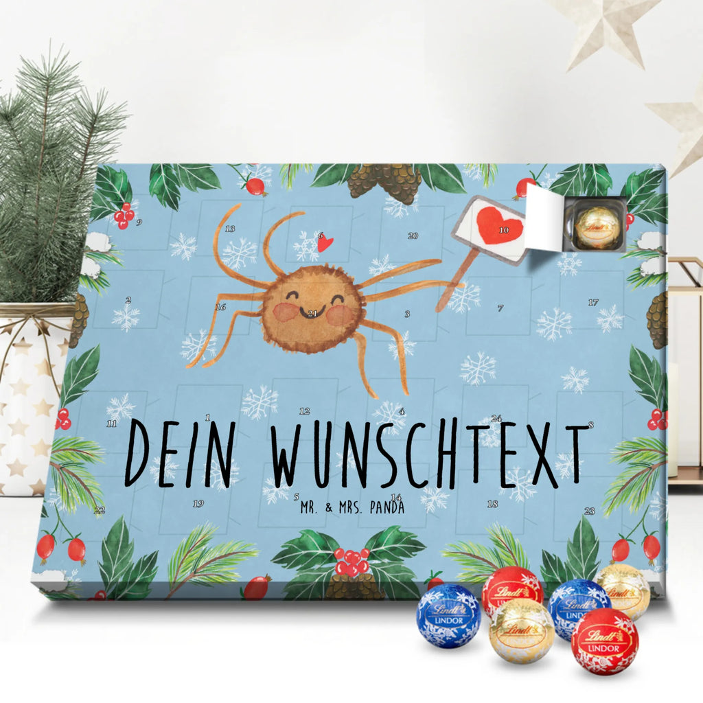 Personalisierter Kugel Markenschokolade Adventskalender Spinne Agathe Motivation Personalisierter Kugel Markenschokolade Adventskalender, Spinne Agathe, Spinne, Agathe, Videos, Merchandise, Motivation, Glück, Liebe, Vertrauen, Dankeschön