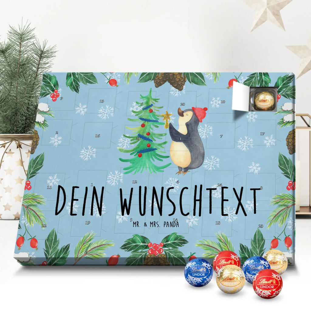 Personalisierter Kugel Markenschokolade Adventskalender Pinguin Weihnachtsbaum Personalisierter Kugel Markenschokolade Adventskalender, Winter, Weihnachten, Weihnachtsdeko, Nikolaus, Advent, Heiligabend, Wintermotiv, Pinguin