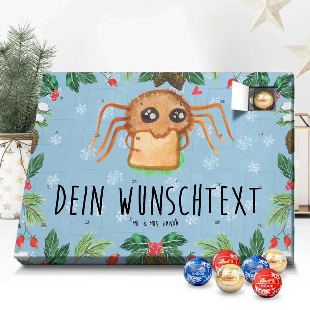 Personalisierter Kugel Markenschokolade Adventskalender Spinne Agathe Sandwich Personalisierter Kugel Markenschokolade Adventskalender, Spinne Agathe, Spinne, Agathe, Videos, Merchandise, Glück, Mut, Hungrig, Verfressen, Lebensfreude, Alles wird gut, Hunger