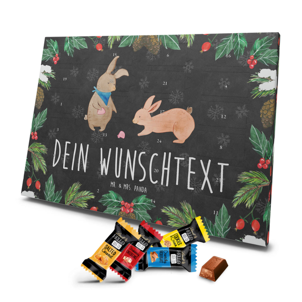 Personalisierter Markenschokolade Adventskalender Hasen Muschel Personalisierter Adventskalender, Familie, Vatertag, Muttertag, Bruder, Schwester, Mama, Papa, Oma, Opa, Hasen, beste Freundin, Freundin, Freundinnen, best friends, BFF, Muscheln sammeln, Muscheln, Meer