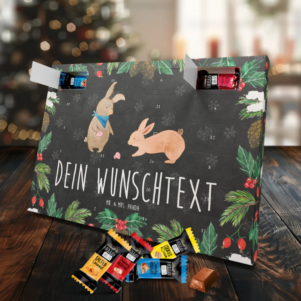 Personalisierter Markenschokolade Adventskalender Hasen Muschel Personalisierter Adventskalender, Familie, Vatertag, Muttertag, Bruder, Schwester, Mama, Papa, Oma, Opa, Hasen, beste Freundin, Freundin, Freundinnen, best friends, BFF, Muscheln sammeln, Muscheln, Meer