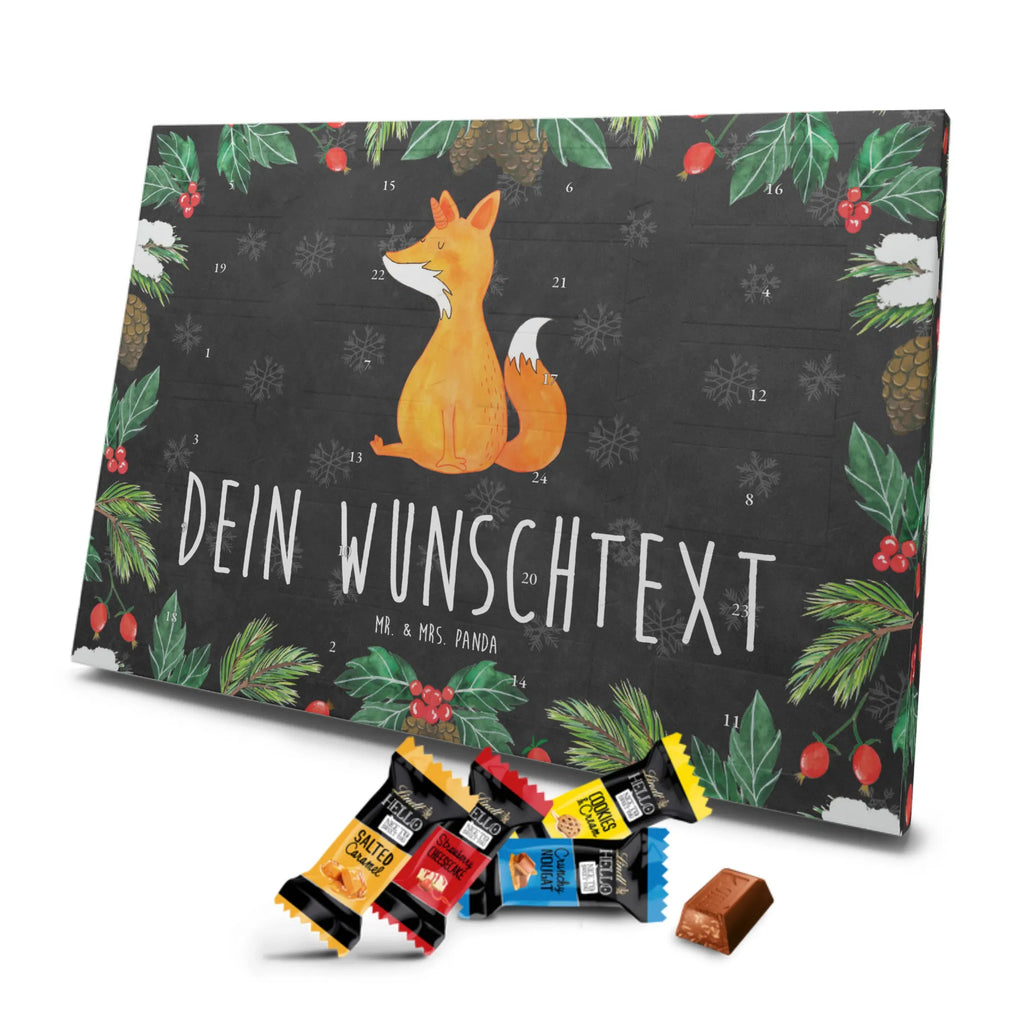 Personalisierter Markenschokolade Adventskalender Einhorn Wunsch Personalisierter Adventskalender, Einhorn, Einhörner, Einhorn Deko, Pegasus, Unicorn, Fuchs, Unicorns, Fuchshörnchen, Fuchshorn, Foxycorn, Füchse