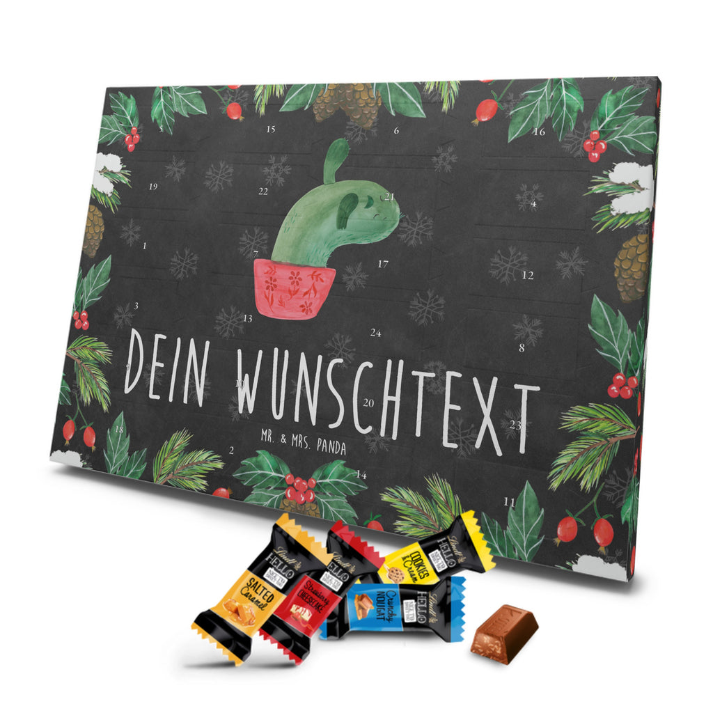 Personalisierter Markenschokolade Adventskalender Kaktus Mama Personalisierter Adventskalender, Kaktus, Kakteen, Kaktusliebe, Ärger, Büro, Büroalltag, Schule, Motivation, Quote