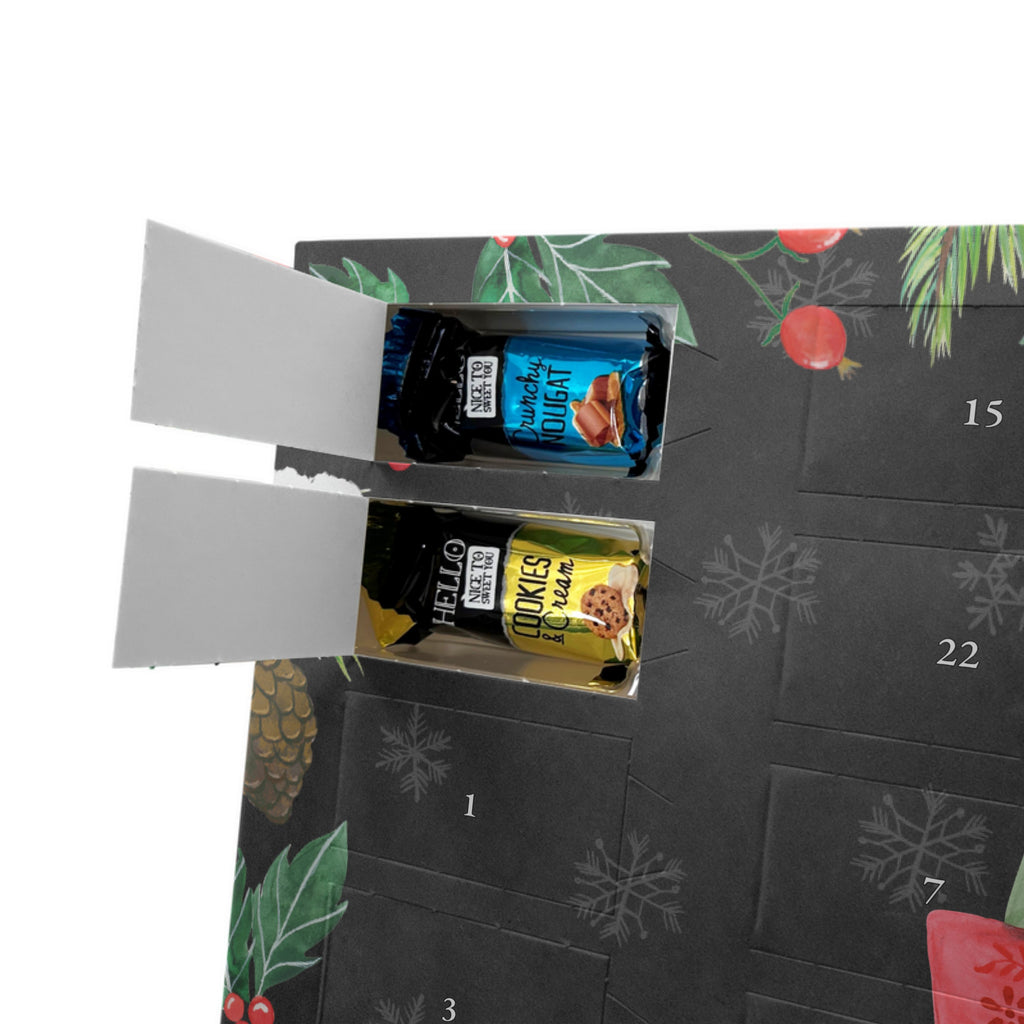 Personalisierter Markenschokolade Adventskalender Kaktus Mama Personalisierter Adventskalender, Kaktus, Kakteen, Kaktusliebe, Ärger, Büro, Büroalltag, Schule, Motivation, Quote