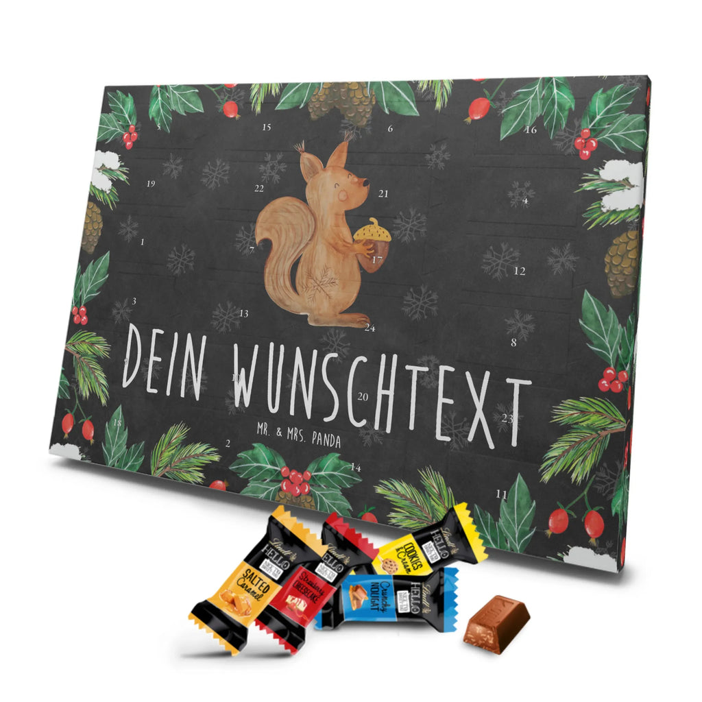 Personalisierter Markenschokolade Adventskalender Eichhörnchen Weihnachten Personalisierter Adventskalender, Winter, Weihnachten, Weihnachtsdeko, Nikolaus, Advent, Heiligabend, Wintermotiv, Frohe Weihnachten, Frohes neues Jahr, Guten Rutsch, Weihnachtsmotiv, Weihnachtsgruß, Neujahr, Vogel