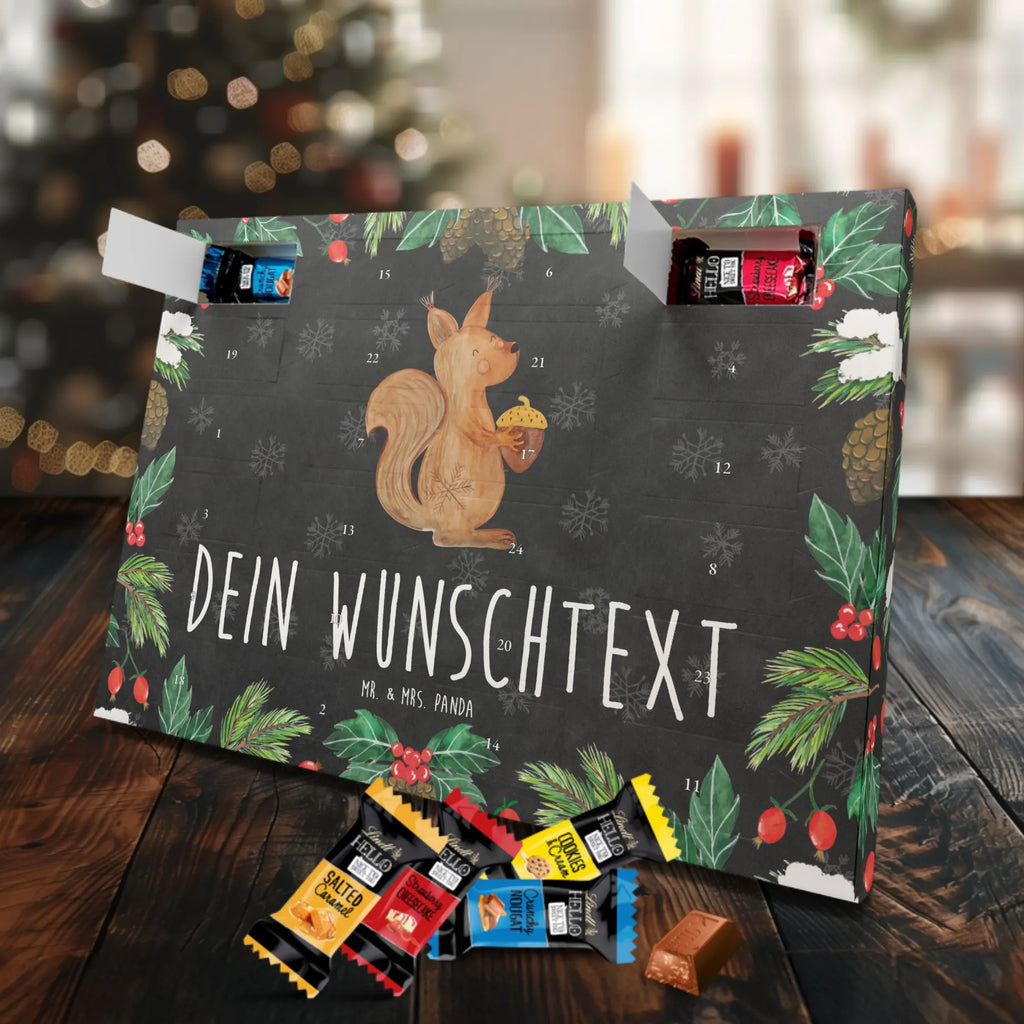 Personalisierter Markenschokolade Adventskalender Eichhörnchen Weihnachten Personalisierter Adventskalender, Winter, Weihnachten, Weihnachtsdeko, Nikolaus, Advent, Heiligabend, Wintermotiv, Frohe Weihnachten, Frohes neues Jahr, Guten Rutsch, Weihnachtsmotiv, Weihnachtsgruß, Neujahr, Vogel