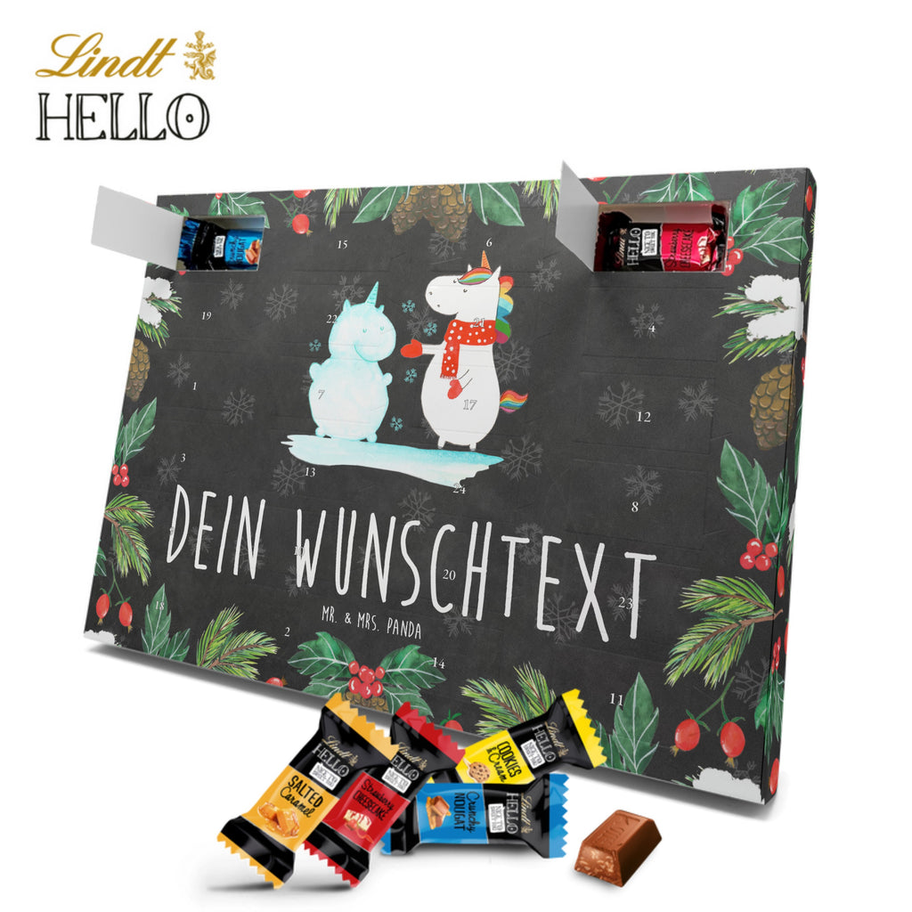 Personalisierter Markenschokolade Adventskalender Einhorn Schneemann Personalisierter Adventskalender, Einhorn, Einhörner, Einhorn Deko, Pegasus, Unicorn, Schneemann, Winter, Schnee, Kuchen, Weihnachten, kalt, Mütze, Handschuhe, X-Mas