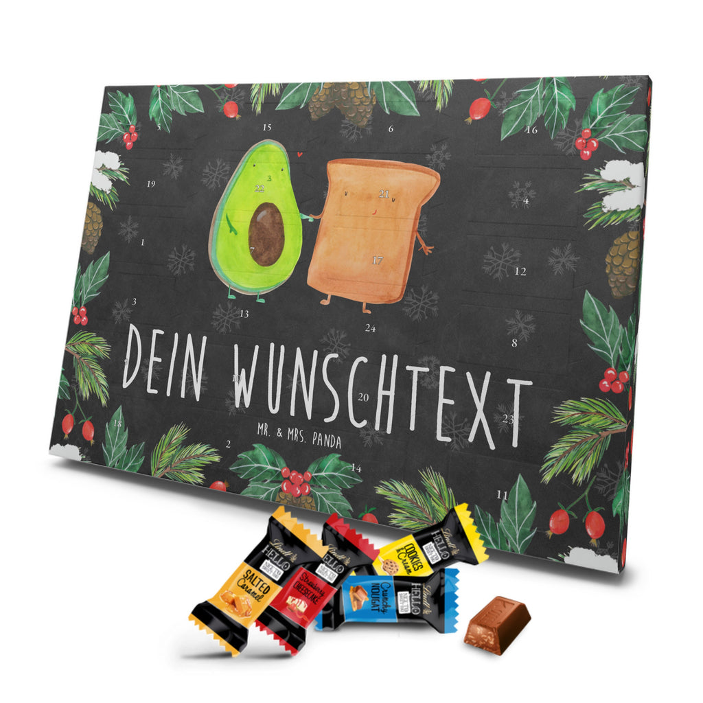 Personalisierter Markenschokolade Adventskalender Avocado Toast Personalisierter Adventskalender, Avocado, Veggie, Vegan, Gesund, Toast, Toastbrot, Liebespaar, Pärchen, Freund, Freundin, Verlobt, Verlobungsparty, Hochzeit, Hochzeitsgeschenk, Jahrestag, Jahrestagsgeschenk