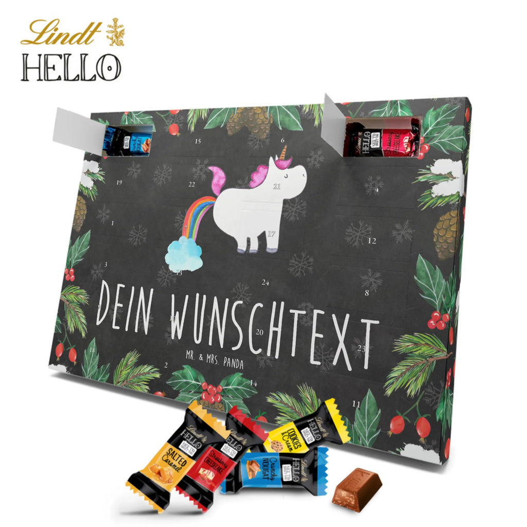 Personalisierter Markenschokolade Adventskalender Einhorn Pupsen Personalisierter Adventskalender, Einhorn, Einhörner, Einhorn Deko, Pegasus, Unicorn, Pups, Regenbogen, Glitzer, Einhornpower, Erwachsenwerden, Spaß, lustig, Freundin