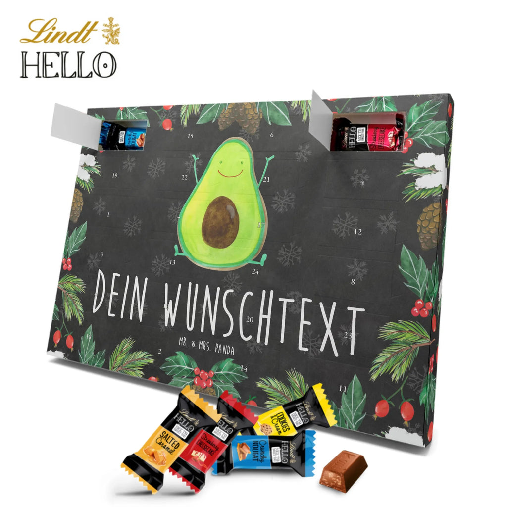 Personalisierter Markenschokolade Adventskalender Avocado Glücklich Personalisierter Adventskalender, Avocado, Veggie, Vegan, Gesund, Chaos