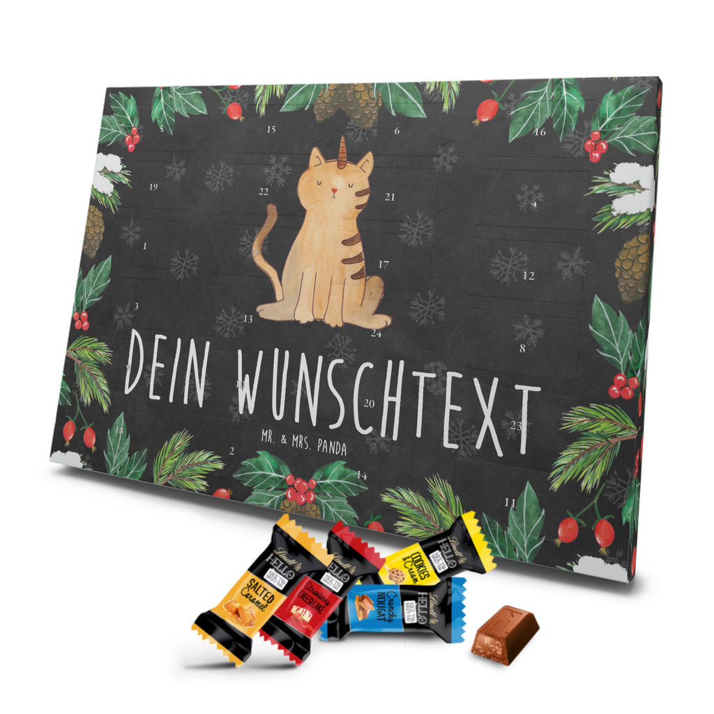 Personalisierter Markenschokolade Adventskalender Einhorn Katze Personalisierter Adventskalender, Einhorn, Einhörner, Einhorn Deko, Pegasus, Unicorn, Katzer, Mieze, Regenbogen, Glitzer, Einhornpower, Erwachsenwerden, Katze, Katzenhorn, Einhornkatze, Kittyhorn